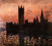 Claude Monet Houses of Parliament, Germany oil painting reproduction